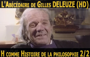 Gilles Deleuze’s alphabet book: H for Histoire de la Philosophie (History of philosophy) Part II