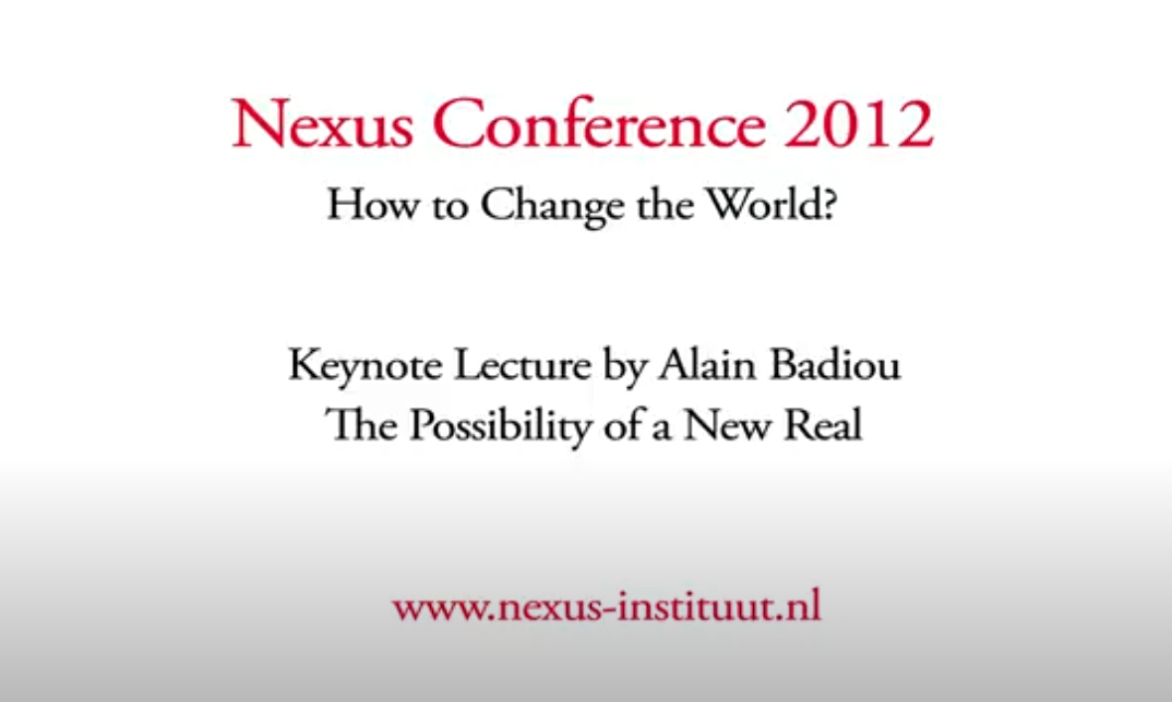 Alain Badiou – An Appreciation and Critique